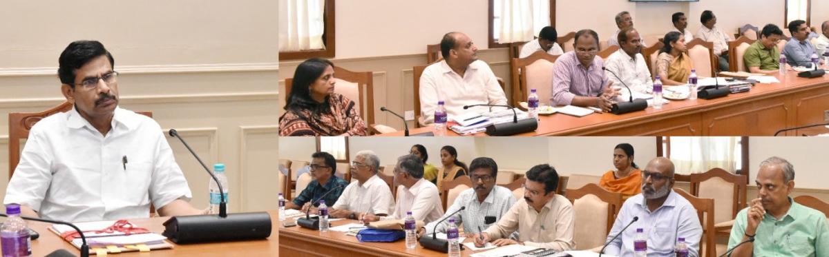 Iraianbu held an consultative meeting on finding a permanent solution to avoid crop damage caused by wild animals 