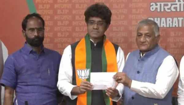 As Modi arrives to Chennai, Great-grandson of Congress C Rajagopalachari, CR Kesavan joins BJP
