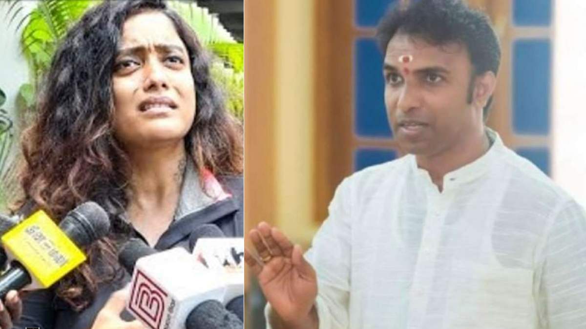 Biggboss fame Abhirami accuses 2 women professors behind the Kalakshetra protest Biggboss fame Abhirami accuses 2 women professors behind the Kalakshetra protest