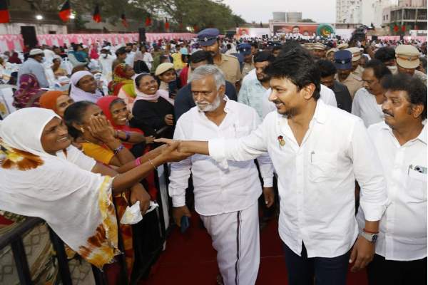 Minister Udhayanidhi Stalin has said that he was arrested for the first time in his political career for participating in the anti-CAA protest. 