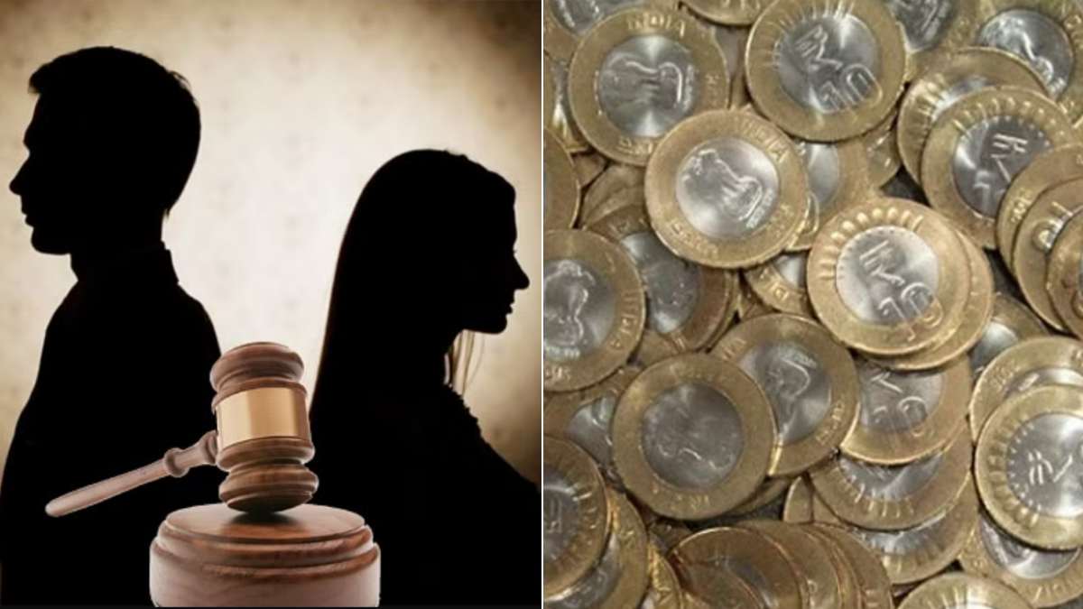 Salem husband gave Rs 10 coins for Rs 2 lakhs as maintenance amount for ex wife Salem husband gave Rs 10 coins for Rs 2 lakhs as maintenance amount for ex wife