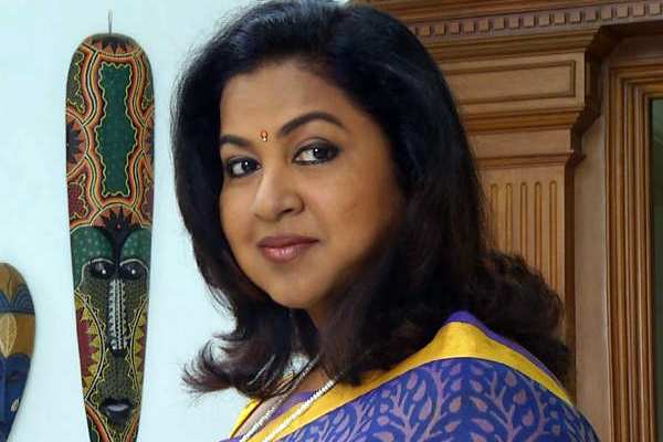 நடிகை ராதிகா சரத்குமார்