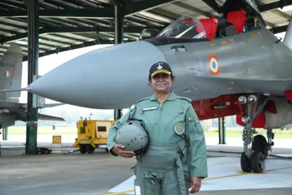 President Droupadi Murmu took a sortie on a Sukhoi 30 MKI fighter aircraft in Assam 
