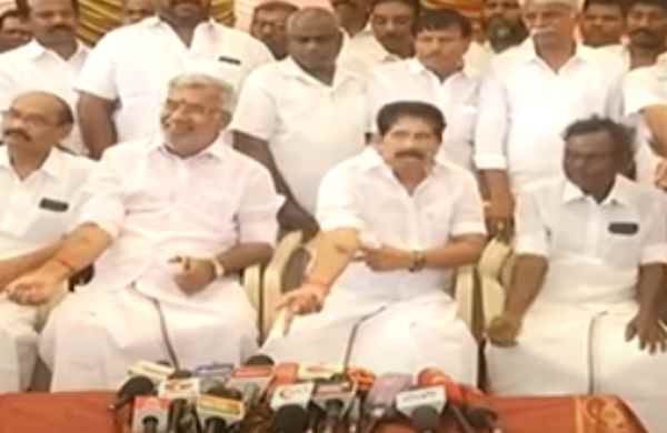 Will they cut my hand off : OPS supporter Ku Pa krishnan angry at press meet