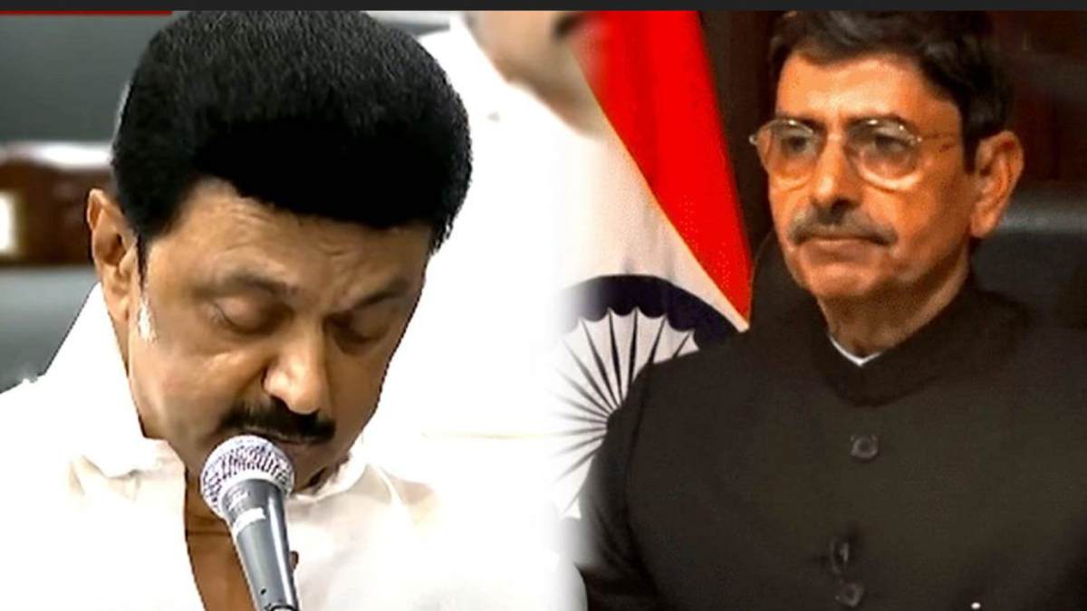 We try to correct Indian constitution on Governor - MK Stalin 