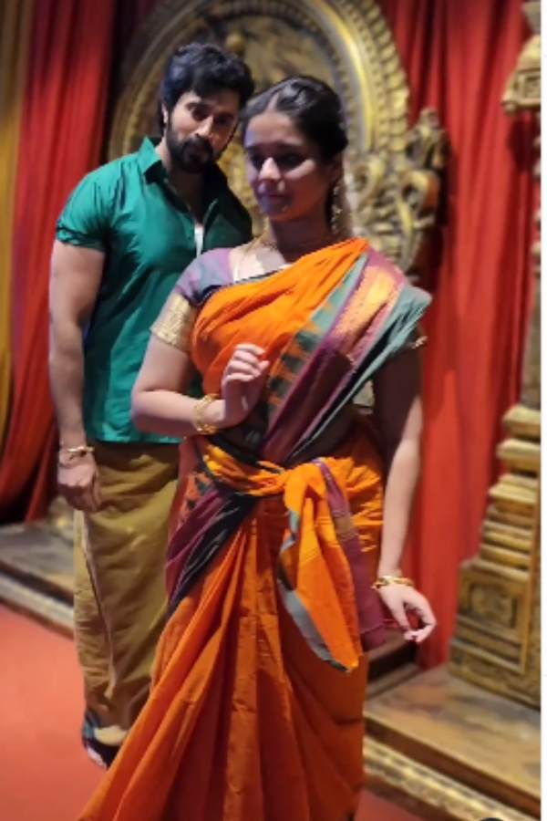 Ethirneechal serial Nandini and Kathir have released a video of dancing