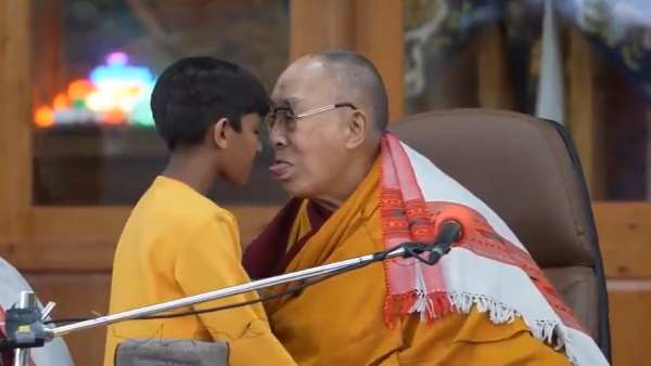 A video of the Dalai Lama sexually assaulting an 8-year-old boy is going viral on social media 