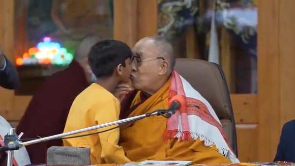  A video of the Dalai Lama sexually assaulting an 8-year-old boy is going viral on social media 
