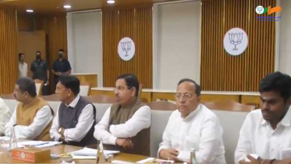  Annamalai participated in the meeting with PM Modi regarding Karnataka Election