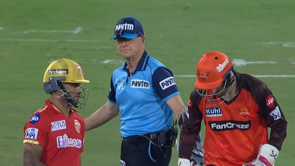  IPL 2023 What happened as Both SRH and Punjab teams lose a review on the same ball