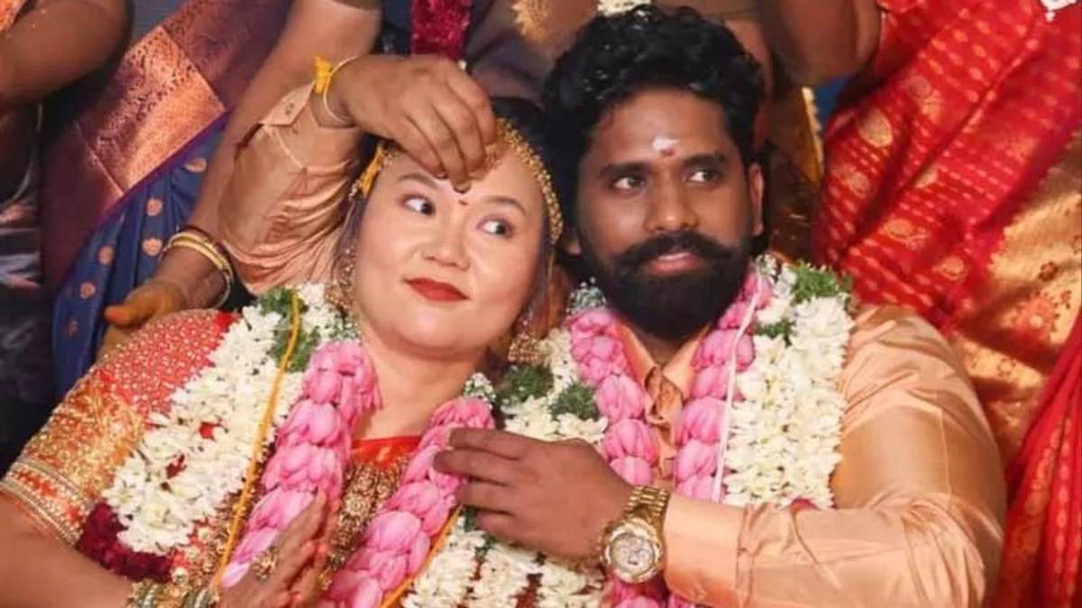 Man from Cuddalore fell in love with a Chinese Women though Social Media and got married 