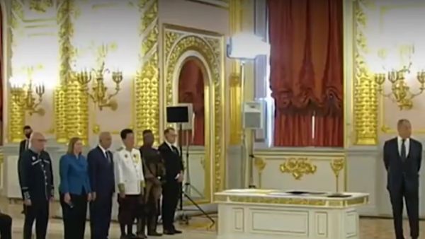 Russian President Vladimir Putin Met With An Awkward Silence After A Speech