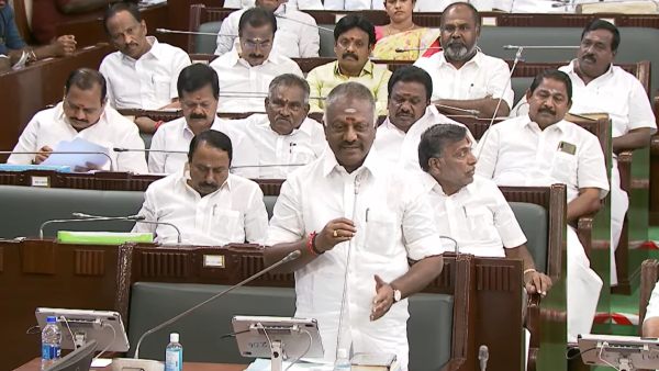 EPS team MLA raised voice in support of OPS faction MLA in tn assembly EPS team MLA raised voice in support of OPS faction MLA in tn assembly