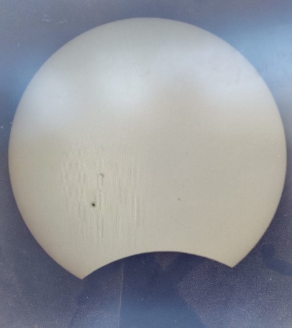 A ring of fire People enjoying the Ningaloo total solar eclipse in Australia