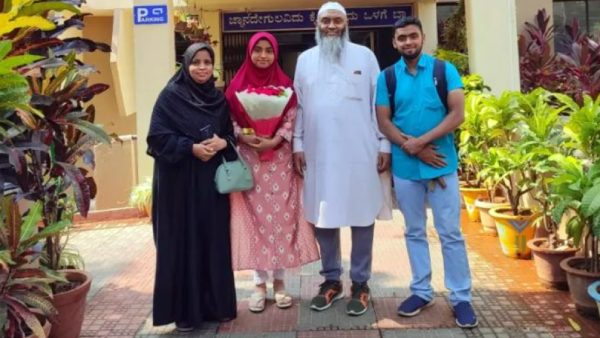 Petitioner against Hijab ban Tabasum shaik scored state first rank in Karnataka PUC exam