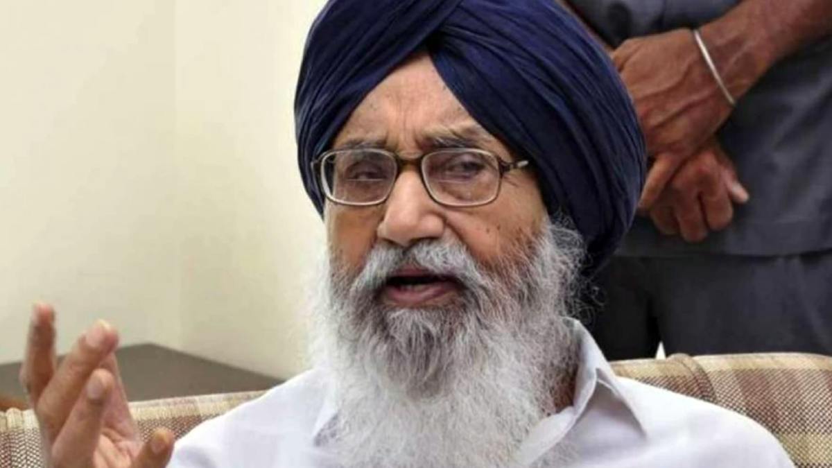 Former Punjab Chief Minister Parkash Singh Badal passed away Former Punjab Chief Minister Parkash Singh Badal passed away
