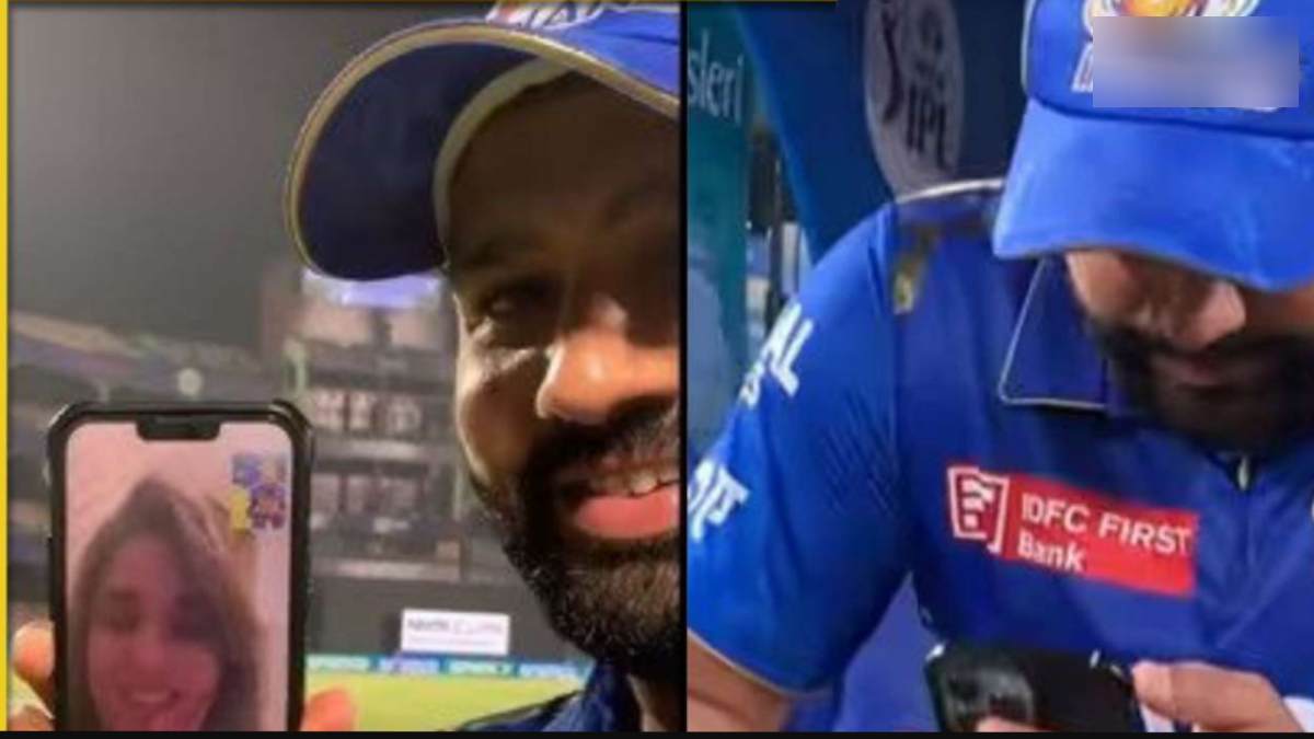 IPL 2023: Mumbai Indians defeating Delhi, Rohit Sharma wife Ritika sajdeh screaming and explains on video call