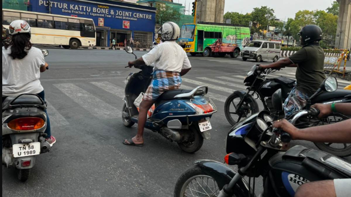 Chennai Traffic Police imposes fines on anyone who sends a video or photo with evidence of traffic violators 