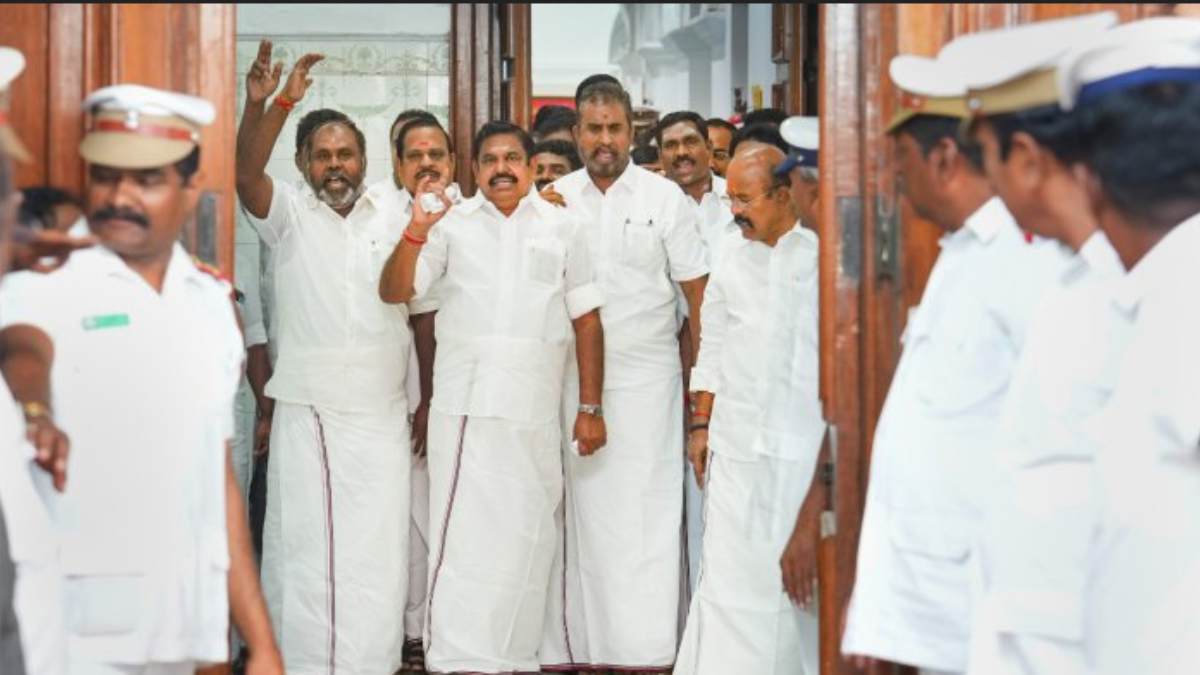 Speaker Appavu angry speech over admk mlas who walked out of assembly Speaker Appavu angry speech over admk mlas who walked out of assembly