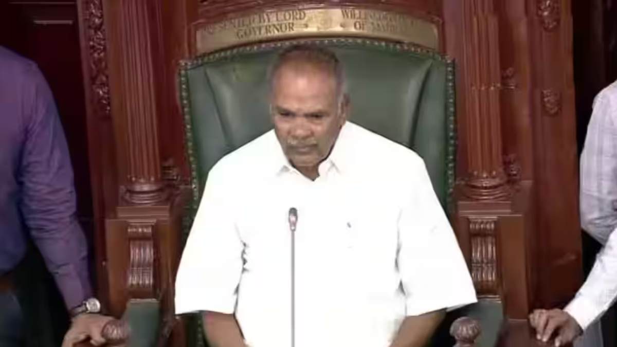 Speaker Appavu angry speech over admk mlas who walked out of assembly Speaker Appavu angry speech over admk mlas who walked out of assembly