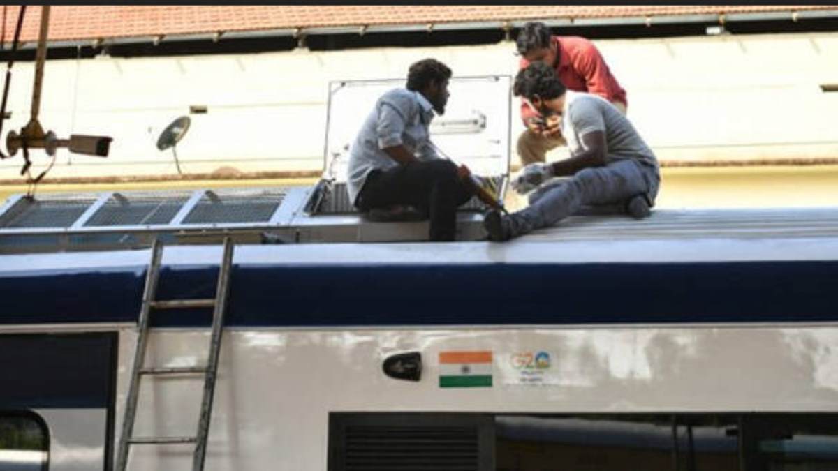 Water leakage was reported in the newly inaugurated Kerala Vande Bharat Express 