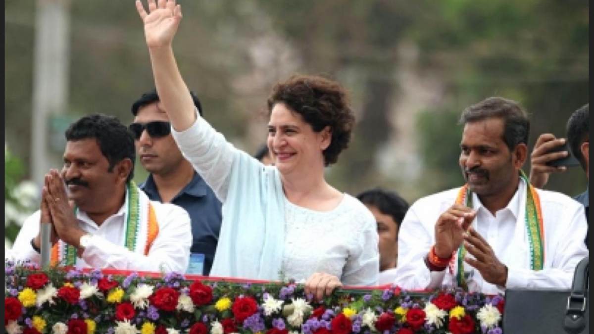 Karnataka Polls: Priyanka Gandhi thinking about Rahul Gandhi and Indira Gandhi in chikkamagalur Campaign 