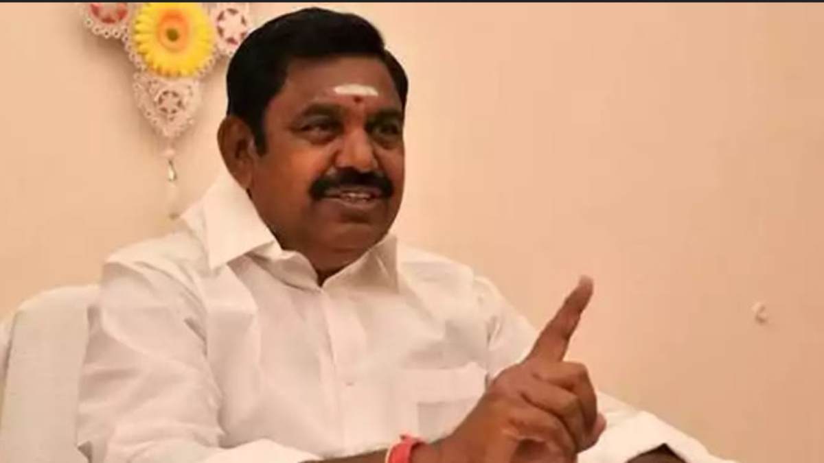 Why did Edappadi Shock after enterning into Amit Shah room and What did he see there? 