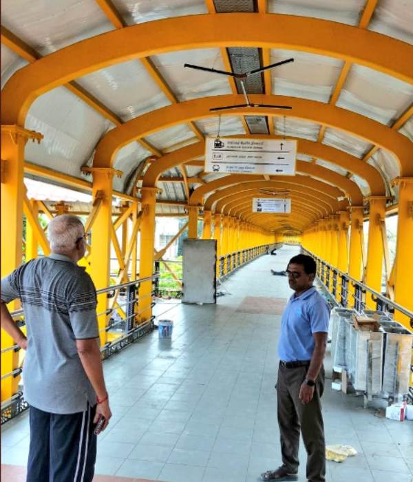 T Nagar to have longest skywalk in first week of May which will reduce the traffic