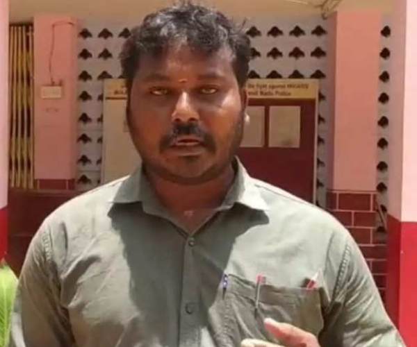 Attempted murder on VAO who foiled sand smuggling Terror in Salem Omalur 