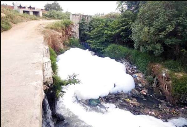 tn chief secretary irai anbu wrote letter to the chief secretary of karnataka over mixing of waste water in cauvery river 
