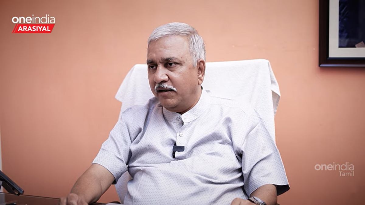 BJP Narayanan Thirupathy says that Annamalai has friends who pay rent for him 