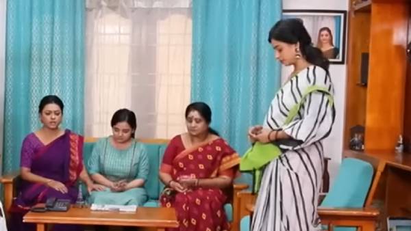 பீல் பண்ணும் மயூ 