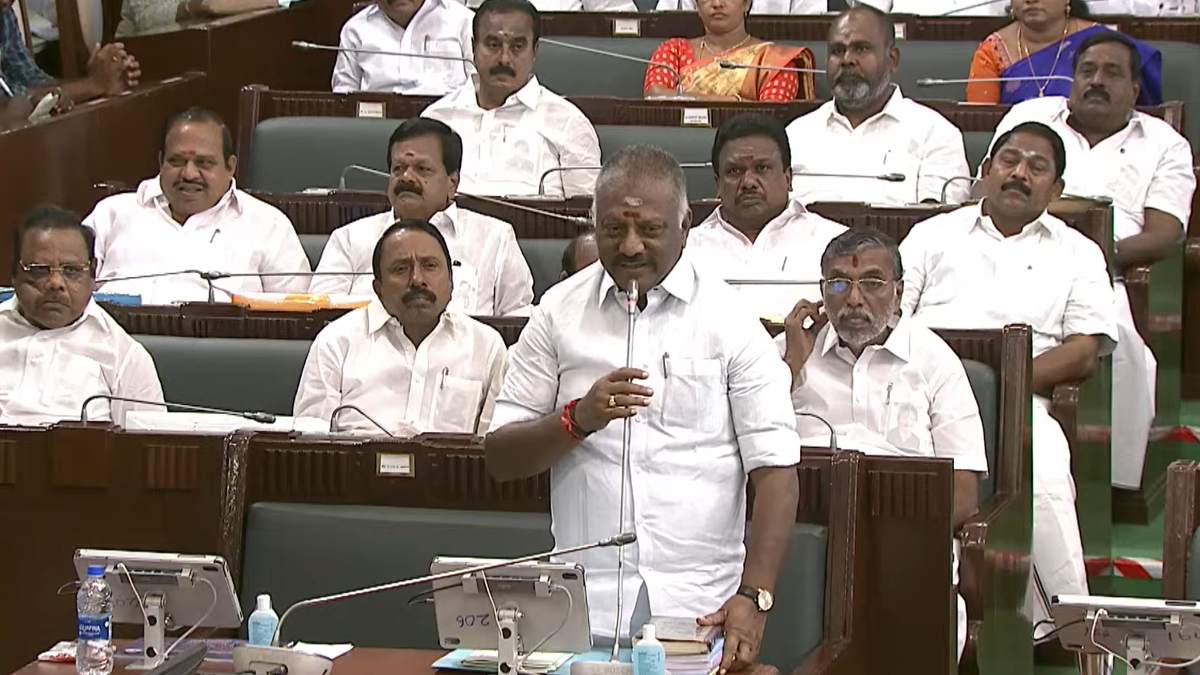 TN Assembly speaker Appavu funny comment on O Panneer selvam 