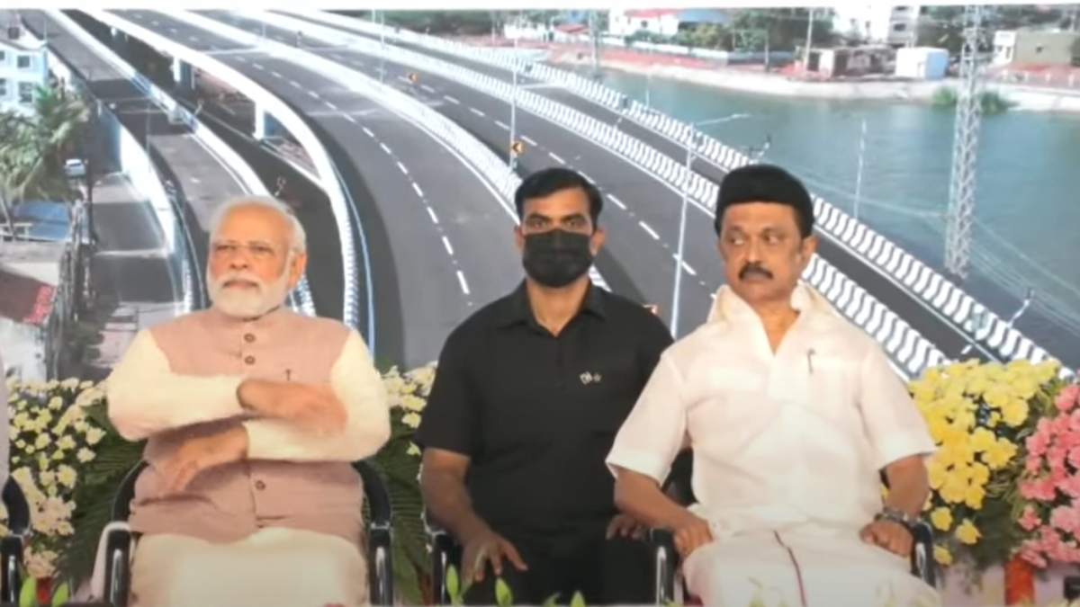  MK Stalin speech about state autonomy in front of PM Narendra Modi 