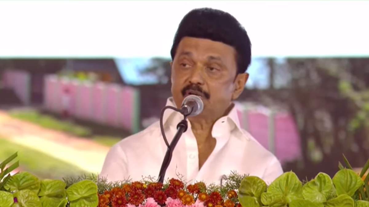  MK Stalin speech about state autonomy in front of PM Narendra Modi 