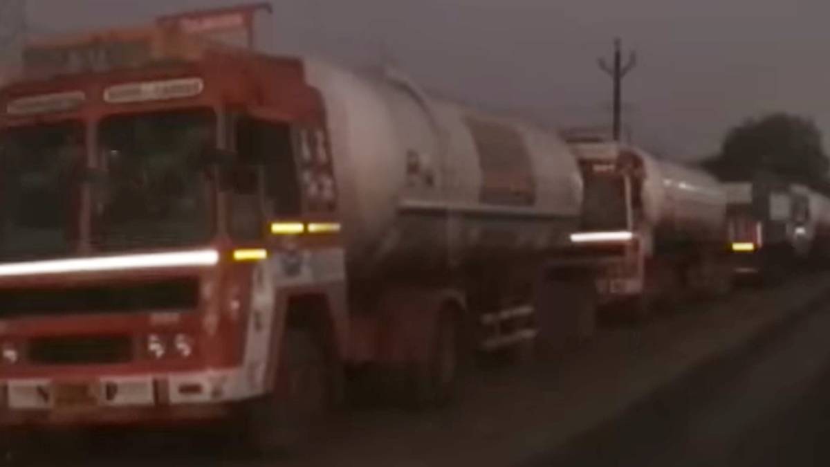 Risk of shortage of gas cylinders in southern districts? Truck drivers hold protest Risk of shortage of gas cylinders in southern districts? Truck drivers hold protest