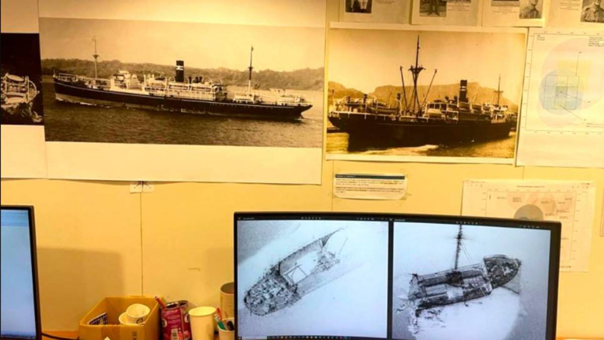 Ship sunk with 864 Australian prisoners during World War 2, find by a team of explorers 