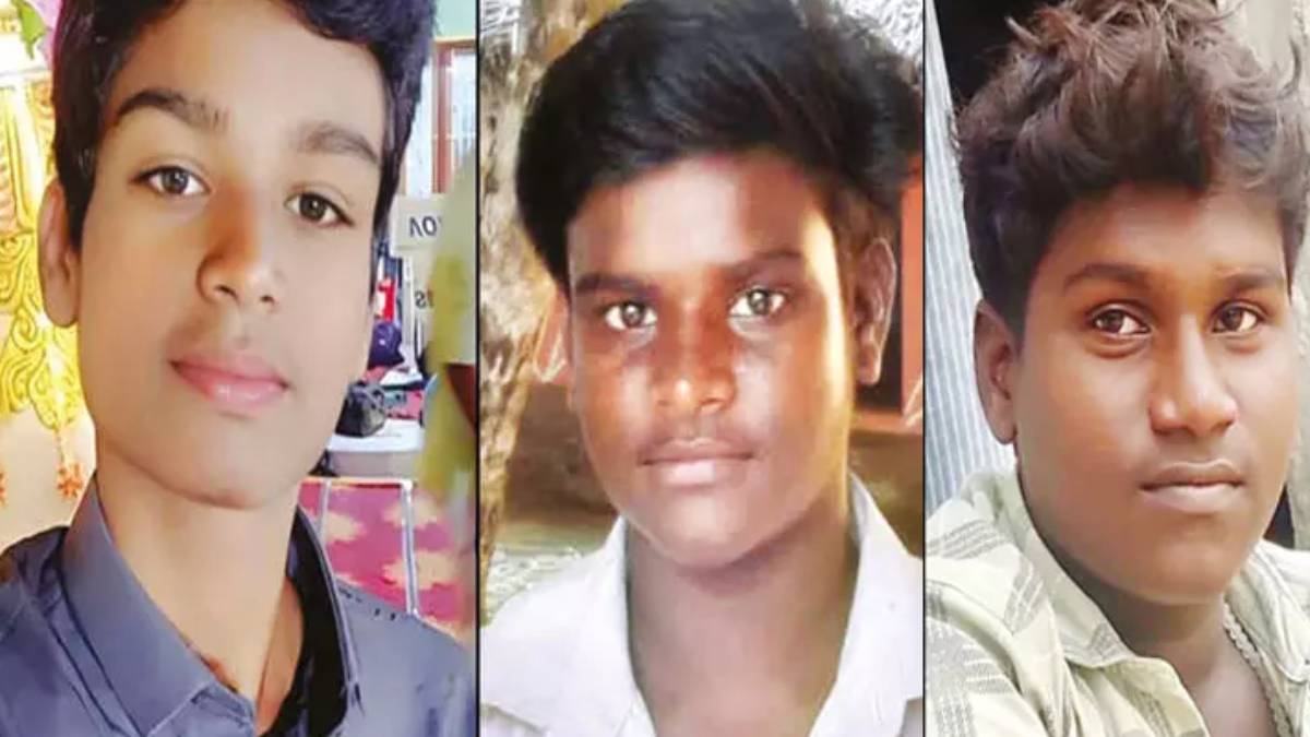 Three youths killed after being hit by a Tambaram - Sengottai train near Tiruvarur Three youths killed after being hit by a Tambaram - Sengottai train near Tiruvarur