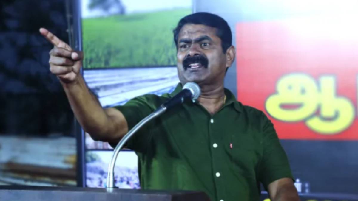 Seeman urges Tamilnadu Govt should stop Kerala New Check Dams across Siruvani River Seeman urges Tamilnadu Govt should stop Kerala New Check Dams across Siruvani River