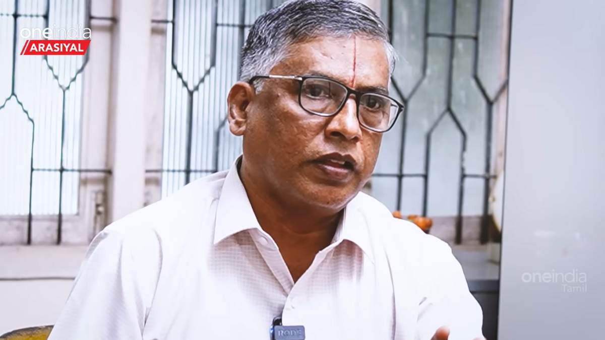  Edappadi palanisamy cant act upon power centres in aiadmk : says journalist Thuglak Ramesh