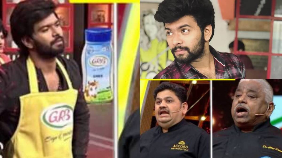 Cook with comali season 4 show this week VJ Vishals elimination and fans reaction 