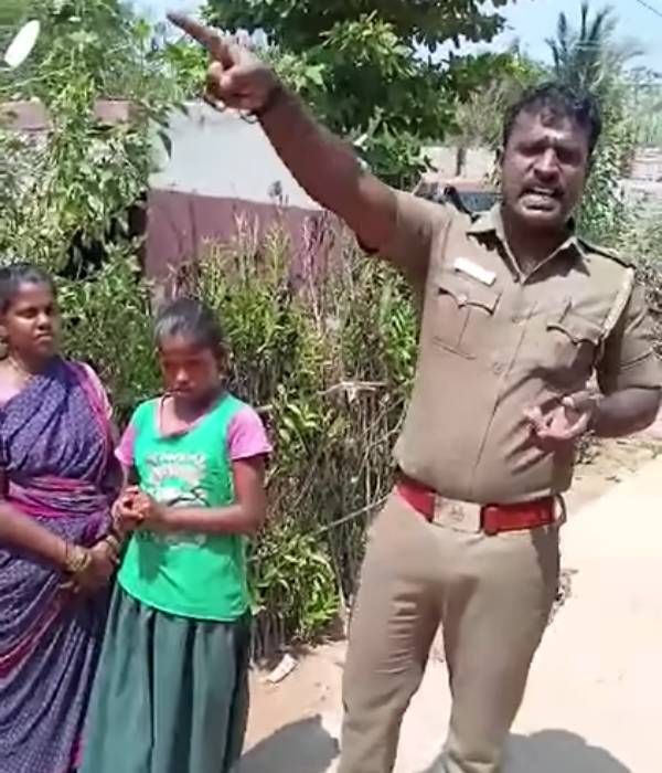 CM MK Stalin surprise wishes to Thiruvallur district SI paramasivam pleads to send children to school