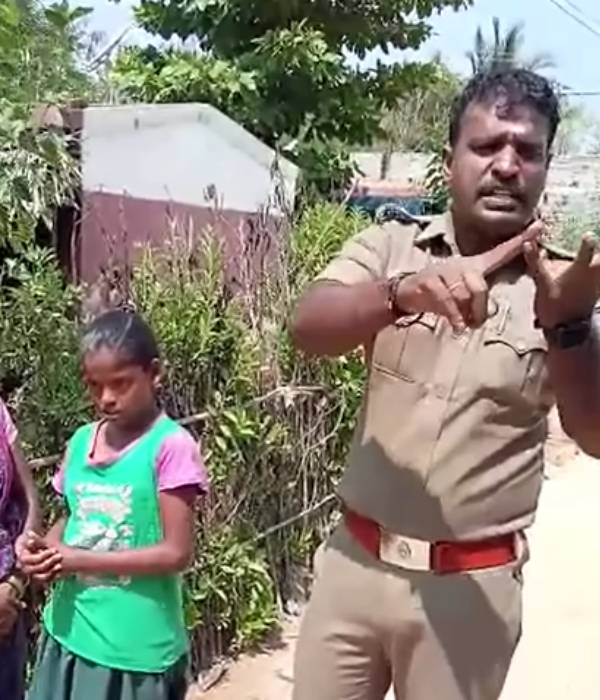 CM MK Stalin surprise wishes to Thiruvallur district SI paramasivam pleads to send children to school