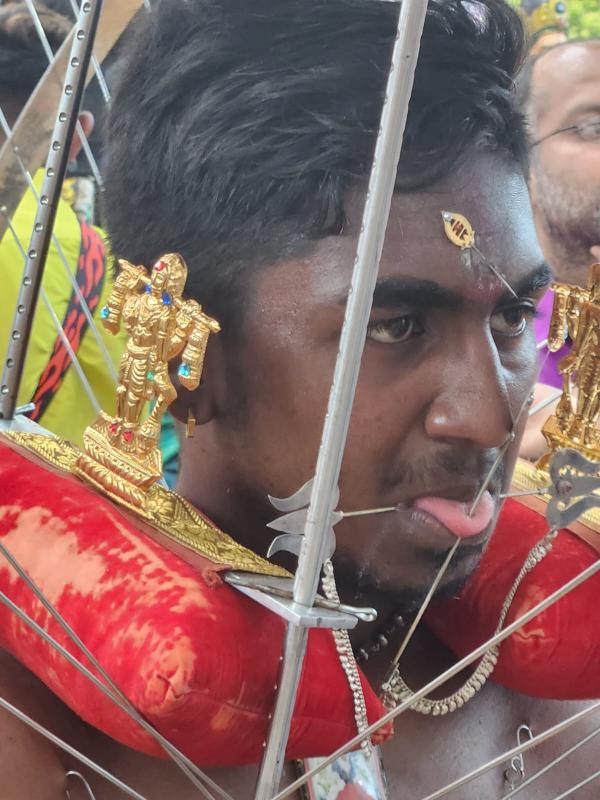 Panguni Uttaram at Murugan Temple, Andaman, Singapore Devotees Chanting Arokhara slogan. Panguni Uttaram at Murugan Temple, Andaman, Singapore Devotees Chanting Arokhara slogan.