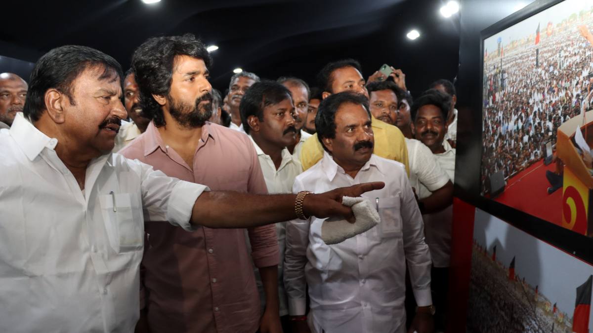 Actor Sivakarthikeyan has commented on Chief Minister Stalins photo exhibition Actor Sivakarthikeyan has commented on Chief Minister Stalins photo exhibition