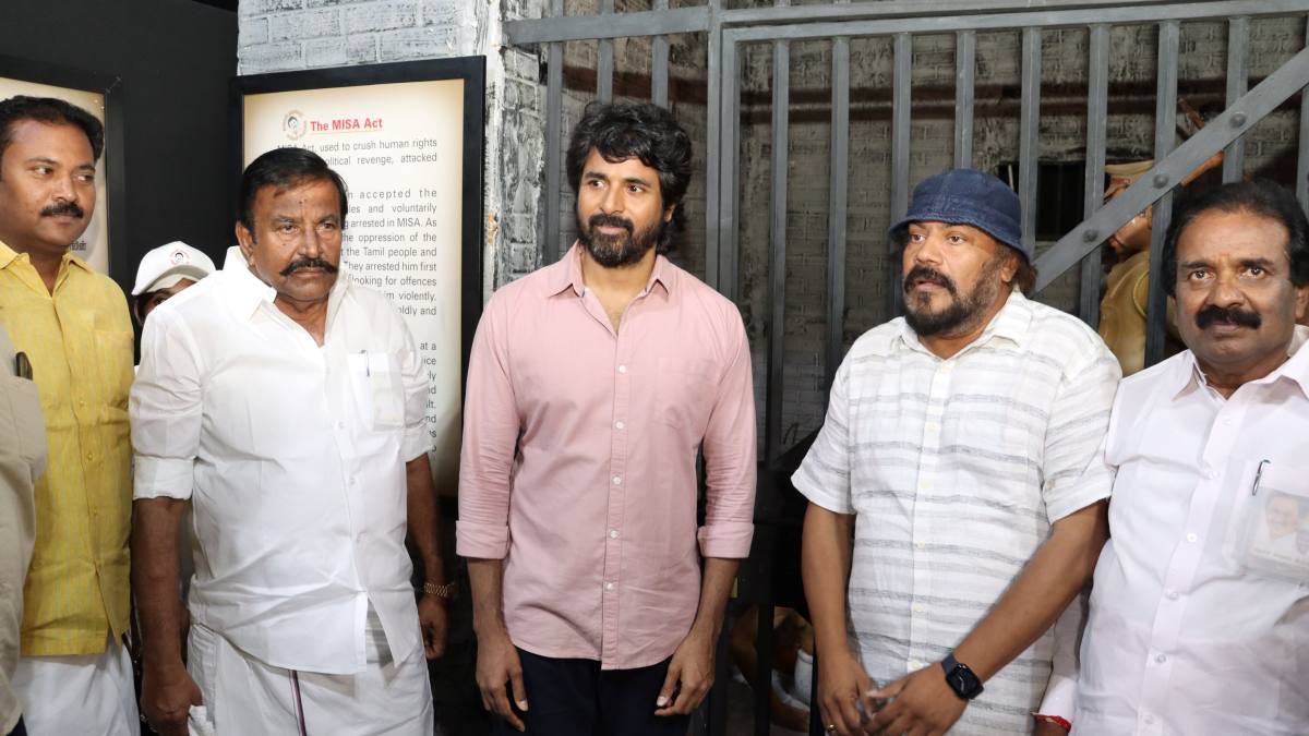 Actor Sivakarthikeyan has commented on Chief Minister Stalins photo exhibition Actor Sivakarthikeyan has commented on Chief Minister Stalins photo exhibition