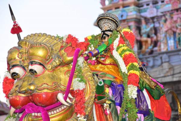 Srirangam Renganathar temple Chithirai Virupan Tirunaal Revathi Ther festival on 19th April 