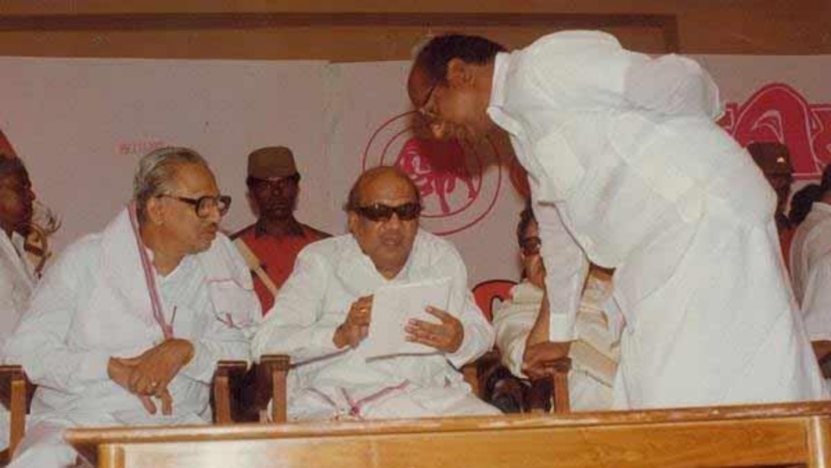 Todays throwback stories are about DMK senior pioneer Arcot Veerasamy Todays throwback stories are about DMK senior pioneer Arcot Veerasamy