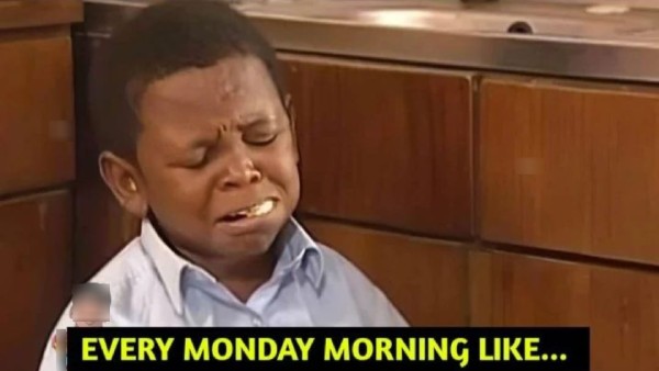 Funny memes collections on monday work mode