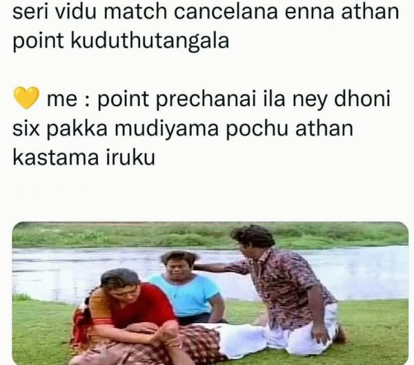 Funny memes Collection on CSK vs MI